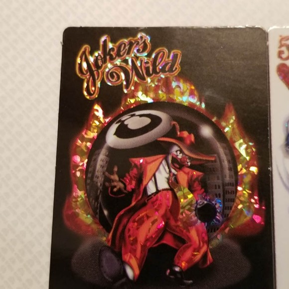 Pair of vtg Joker's Wild prism vending machine stickers - Picture 4 of 6